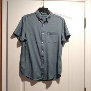 Perry Ellis Slate Blue Men's Polo